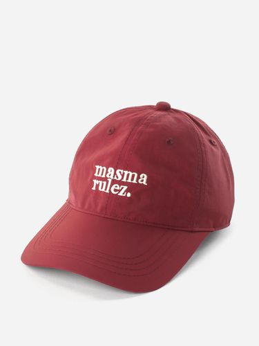 MSMRZ Logo Ball cap - Burgundy - Masmarulez - Modalova