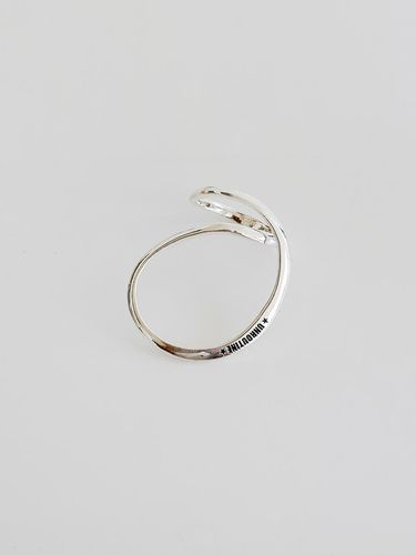 Silver Rhythm Wire Ring - August Harmony - Modalova