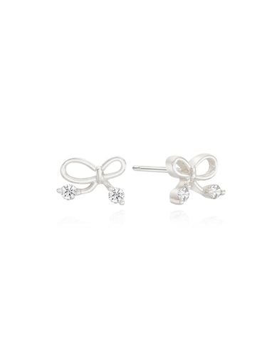 Ribbon cubic earring - ENGBROX - Modalova