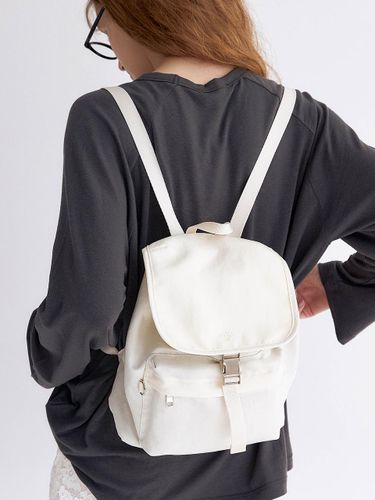 Mini Flap Backpack (beige) - vey - Modalova