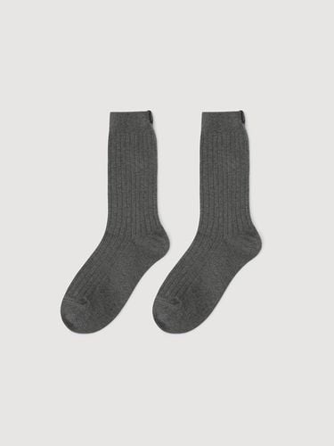 Basic Corrugated Socks_LXLAW24130GYD - LUCKY CHOUETTE - Modalova