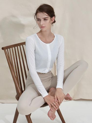 Yoga Clothing DEVI-O0006-White Pilates Cardigan - DEVIWEAR - Modalova