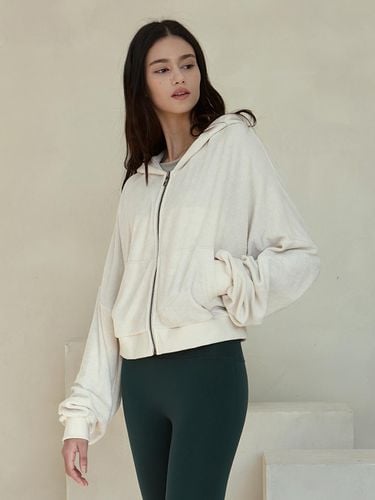 Yoga Clothing DEVI-O0012-Pilates Mild Terry Hoodie - DEVIWEAR - Modalova