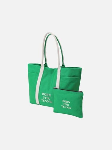 BORN FOR TENNIS Canvas tote bag 2 colors - Head - Modalova