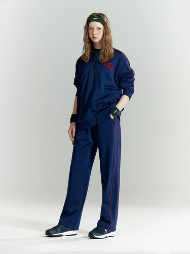 Loose fit unisex USA Heritage Track Pants Navy_JHP - Head - Modalova