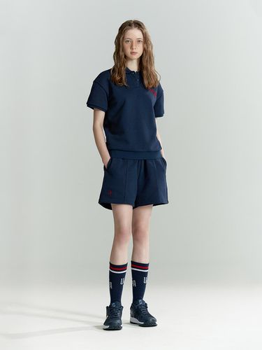 Regular Fit USA Heritage Shorts Navy_JOPOX - Head - Modalova