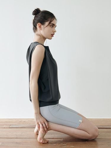 Yoga Outfit DEVI-TS0029-Charcoal Pilates B - DEVIWEAR - Modalova