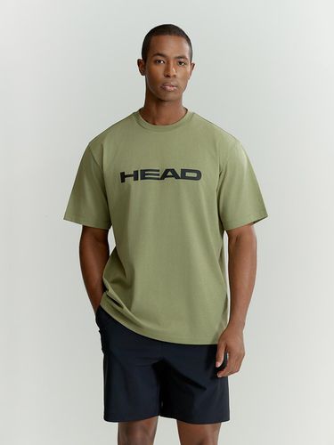 Semi-Oversized Fit Big Short-Sleeved T-Shirt - Head - Modalova