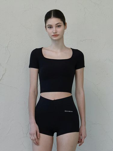 Yoga outfit DEVI-T0074-Black Pilates Billy - DEVIWEAR - Modalova