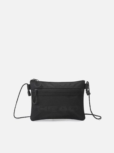 Nylon Logo Sacoche Bag Black_KDBAX23653BKX - Head - Modalova