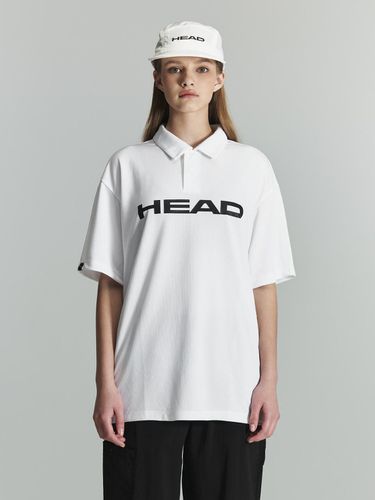 Semi-overfit Big Collar neck T-shirt - Head - Modalova