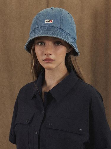 Daily Logo Cotton Bucket Hat - Head - Modalova