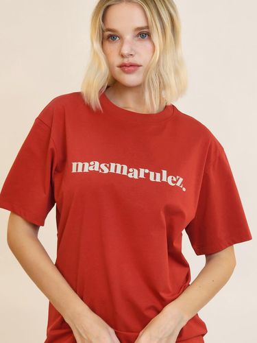 Mama cool cotton T-shirt_Red - Masmarulez - Modalova