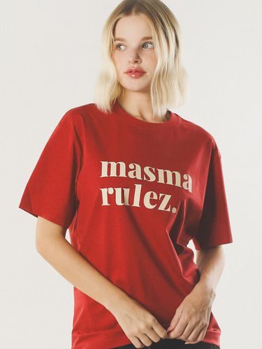 MSMRZ cool cotton T-shirt_Red - Masmarulez - Modalova