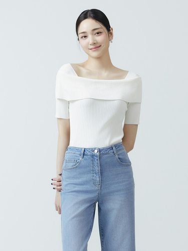 It MICHAA Off-Shoulder Knitwear Pullover ITO5ZPO94 - itMICHAA - Modalova