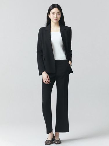 It MICHAA Straight Fit Formal Pants ITO8YPT210 (BL - itMICHAA - Modalova