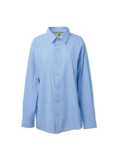 Blue Overfit Shirt - KISSER - Modalova