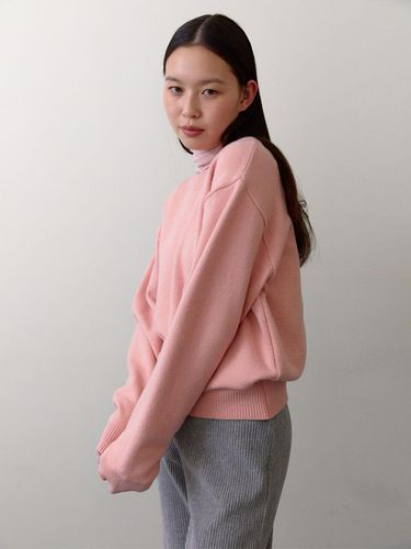 Classic Crewneck knit (Light pink) - 38comeoncommon - Modalova