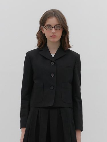 Kate fitted jacket (black) - hetherment - Modalova