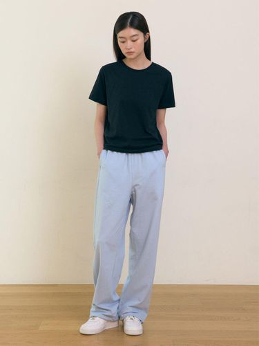 Cotton String Sweat Pants (Marine Blue) - 38comeoncommon - Modalova