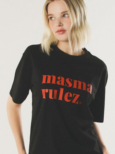 MSMRZ cool cotton T-shirt_Black/red - Masmarulez - Modalova