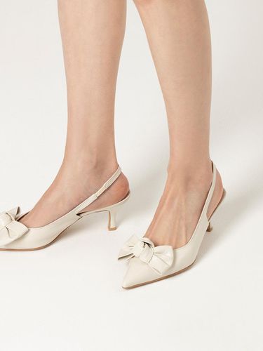 Flare Ribbon Slingbacks - CHAUSSURE LAPIN - Modalova