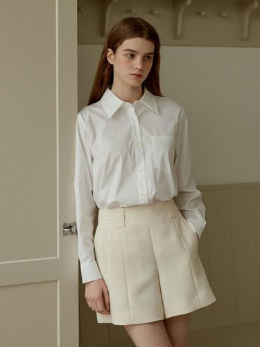 Rohan Basic Collar Shirt_White - Charles de Rohan - Modalova