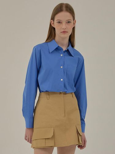 Rohan Basic Collar Shirt_Blue - Charles de Rohan - Modalova