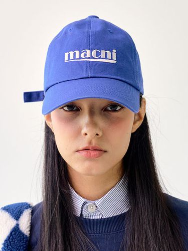 Signature Logo Ball Cap_Blue - macni - Modalova