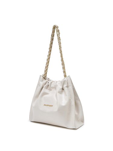 Leather Drawstring Chain Shoulder Bag (M) - JILLSTUART - Modalova