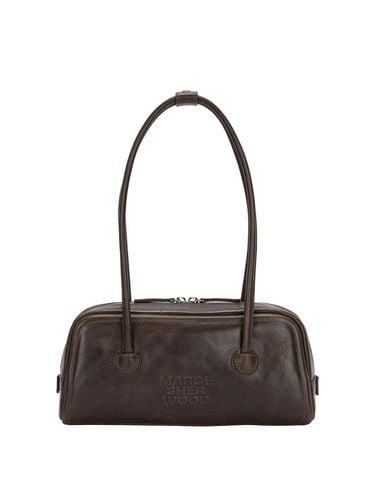 Soft Hobo Bag_Washed Brown Pull-Up - MARGESHERWOOD - Modalova