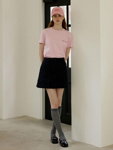 Rohan Cargo Mini Skirt_Navy - Charles de Rohan - Modalova