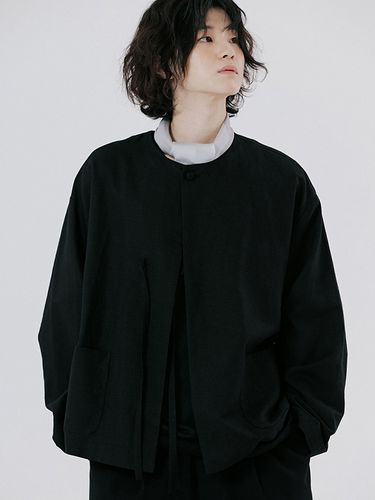 Unisex Strap Jacket_Black - malen - Modalova