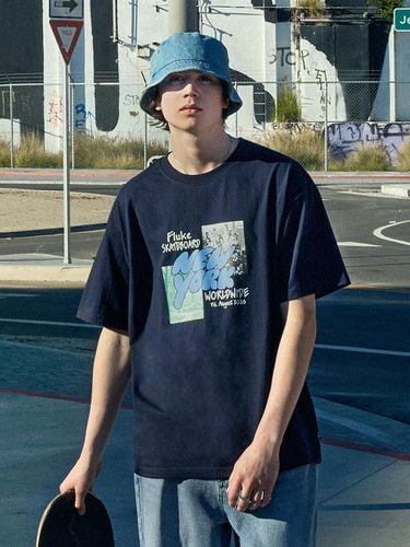 New York Skate Balloon Short-Sleeve Tee 3 Colors - Fluke - Modalova