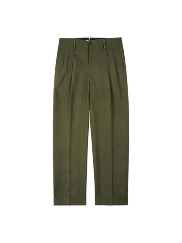 Cotton Hollywood Trouser_Khaki - SORTIE - Modalova