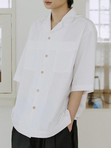 Unisex Folding Shirt_White - malen - Modalova