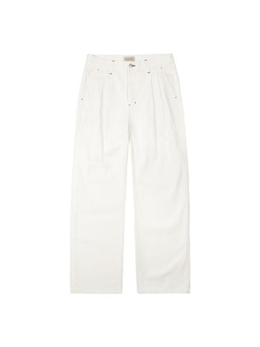 Wide Denim Trousers_White - SORTIE - Modalova