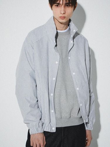 Stripe Picnic Jacket_Black - ease - Modalova