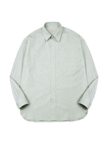 Essential Comfort Oxford Shirt_Sage Green - SORTIE - Modalova