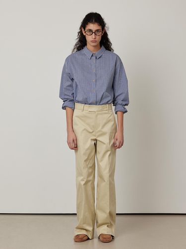 Cotton Basic Chino Slacks Pants_2 Colors - Q’SRB - Modalova