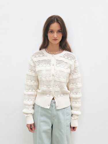 TFS Crochet Knit Cardigan - MOHAN - Modalova