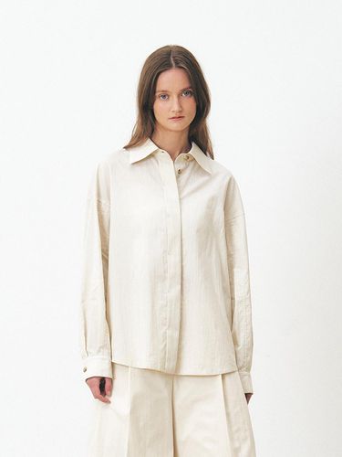 TFS Overfit Hidden Button Shirt - MOHAN - Modalova