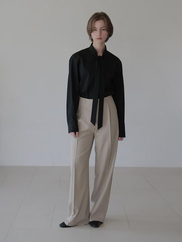 Classic Wide Leg Pants - NOMINATE - Modalova