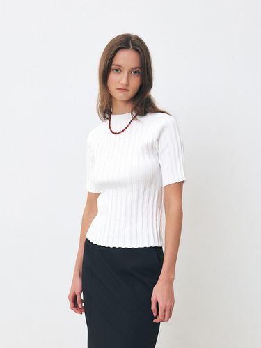 TFS Wholegarment Ribbed Knit Top - MOHAN - Modalova