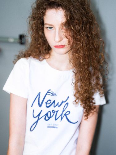 New York Cropped T-shirt_White - GENERAL IDEA - Modalova