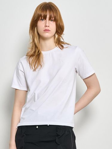 GNRL Silket Spandex T-shirt_White - GENERAL IDEA - Modalova