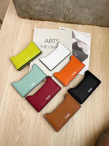 Simple Layer Leather Card Wallet - THEHEE - Modalova