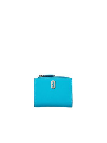 Perfec Flip Half Wallet_Cyan Blue - vunque - Modalova