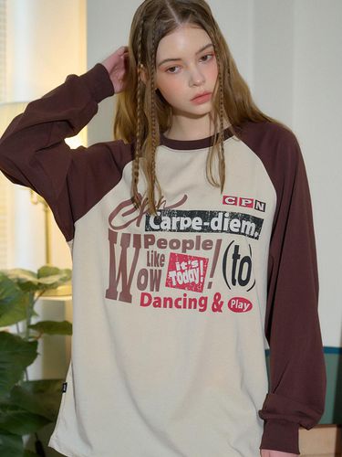 Carpediem Raglan Long T-Shirt _ - CPGN - Modalova