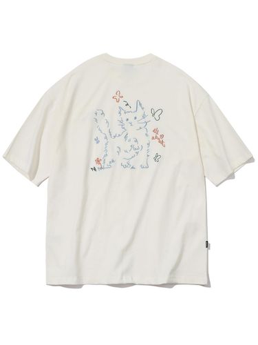 Illustration Embroidery T-Shirt - CPGN - Modalova